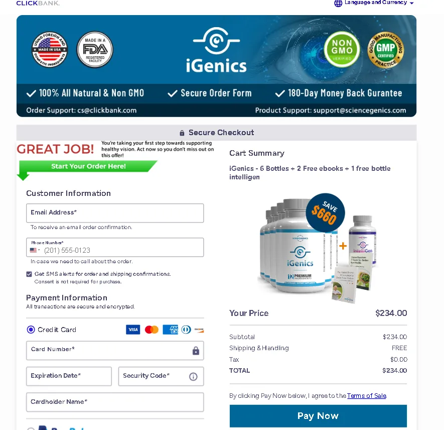 iGenics discount